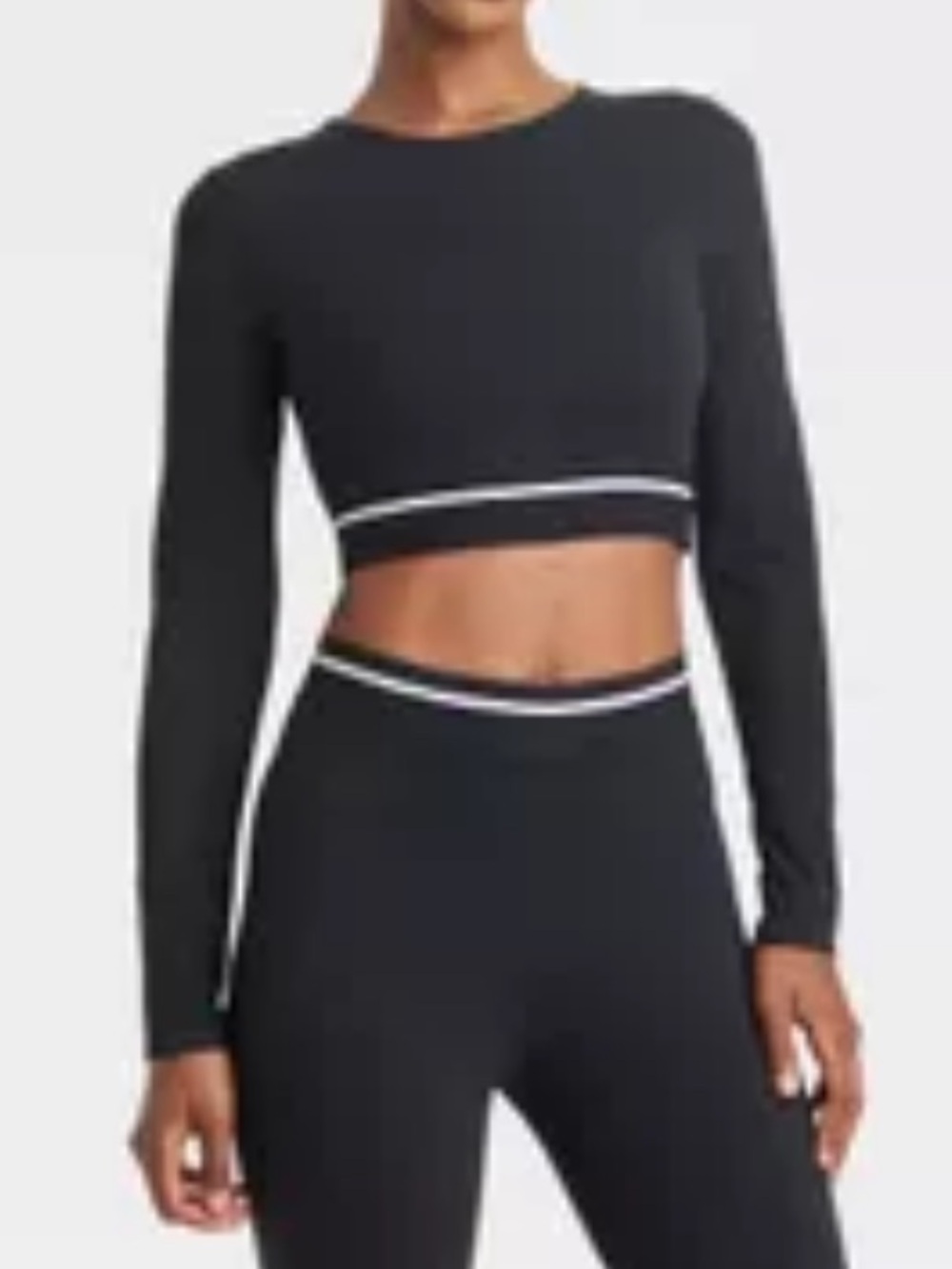 Target Joy Lab Long Sleeve Crop Workout Top